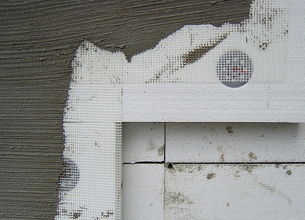 утеплення фасадів будинків пінопластом