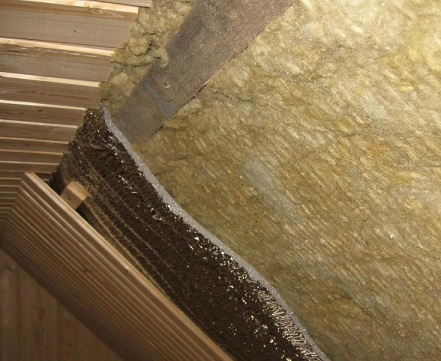 Утеплення даху будинку.